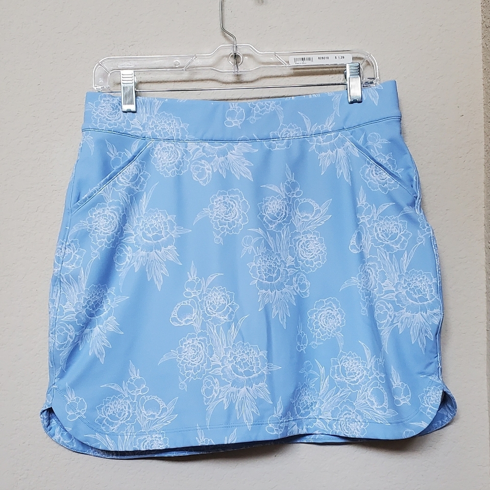 Peter Millar Floral Golf Sporty Skort.  Size Large